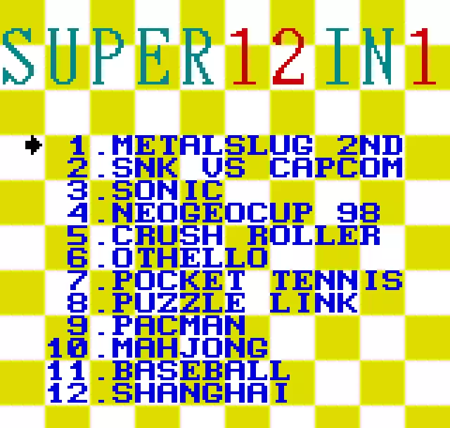 Image n° 1 - titles : Super 12 in 1